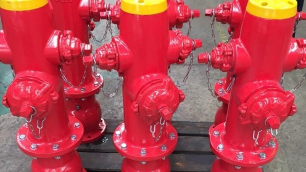 Khoảng cách giữa các trụ cứu hoả