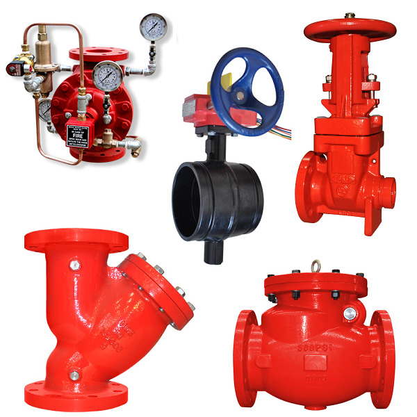các loại van trong hệ thống pccc